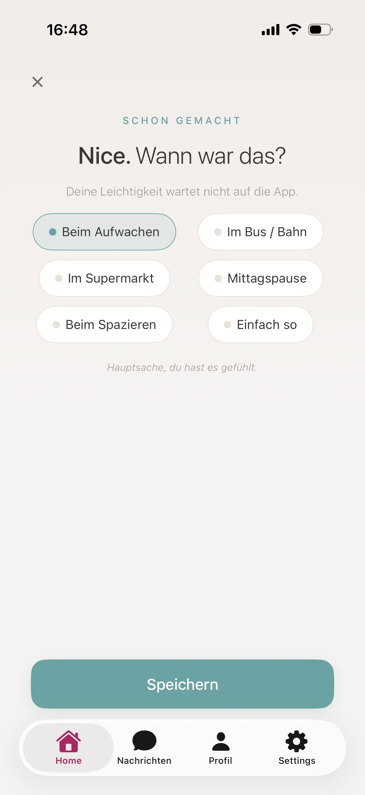 Schon gemacht